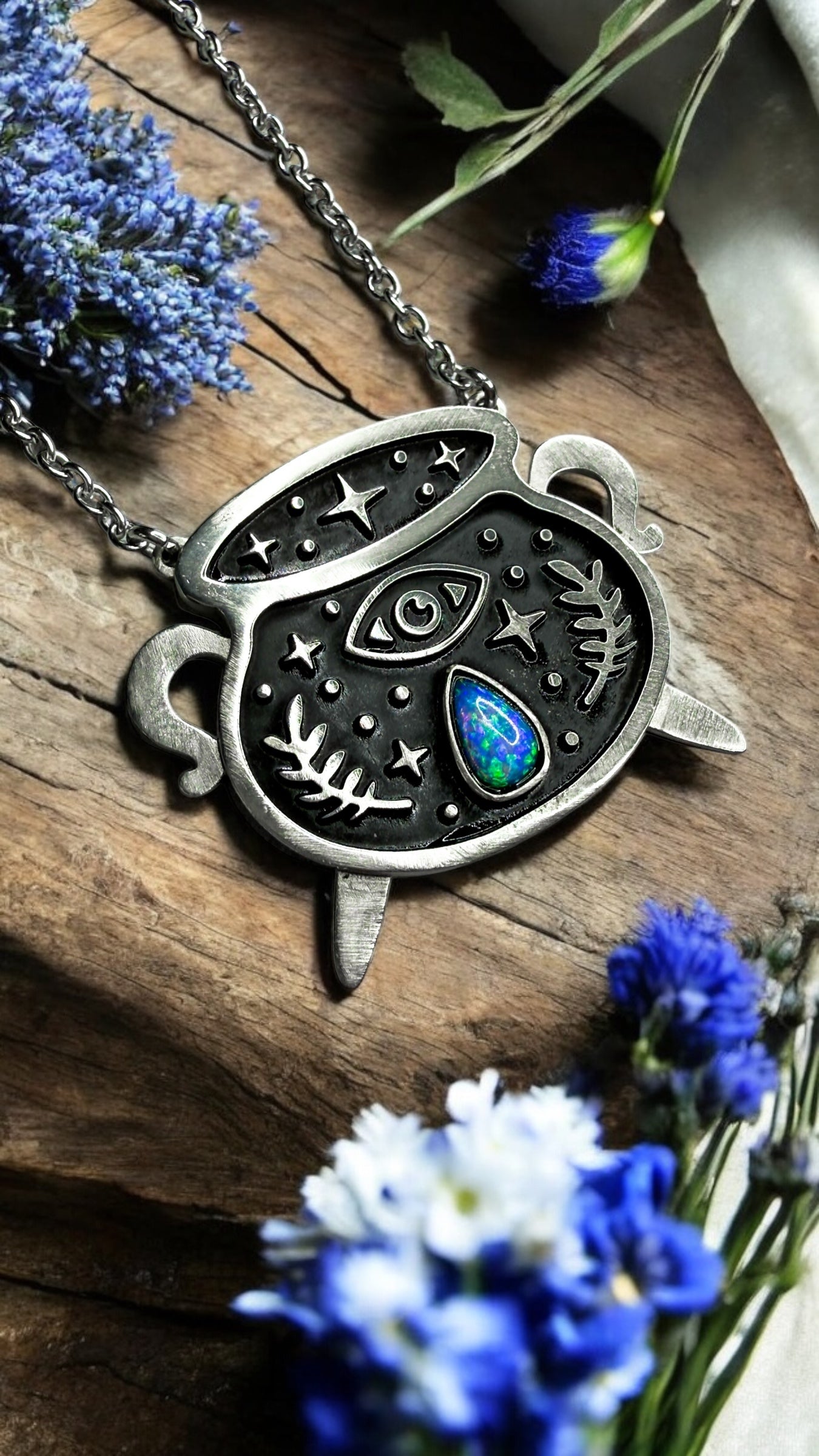 Cauldron | Opal Necklace