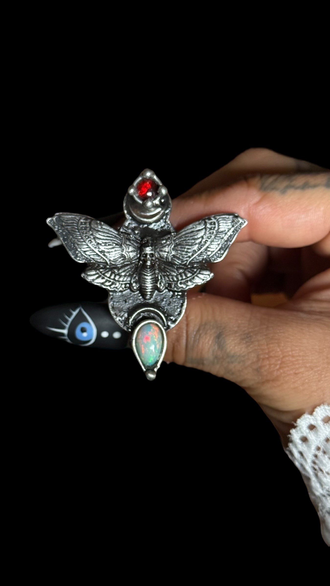 Agdistis | Ethiopian Opal and Garnet Ring