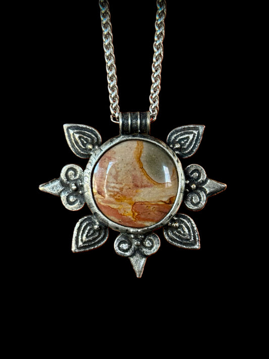 ANTHESIS | Polychrome Jasper Necklace