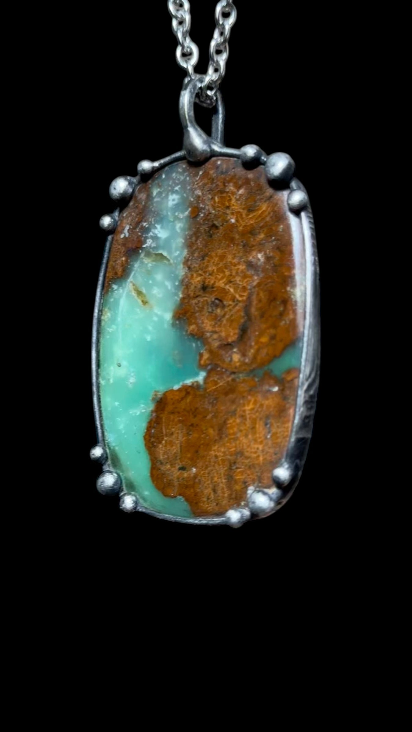 Slyvan | Chrysoprase Necklace