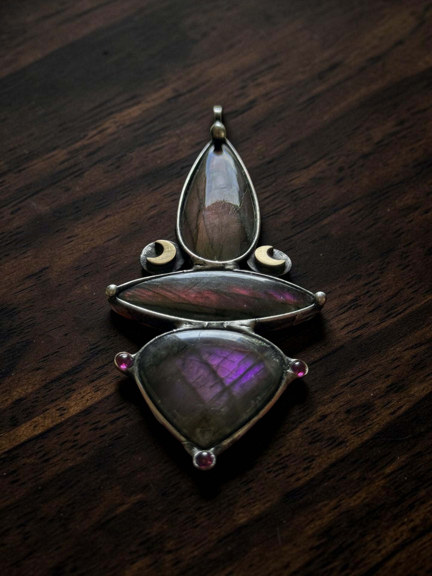 VESPER TRIPTYCH | Labradorite Necklace