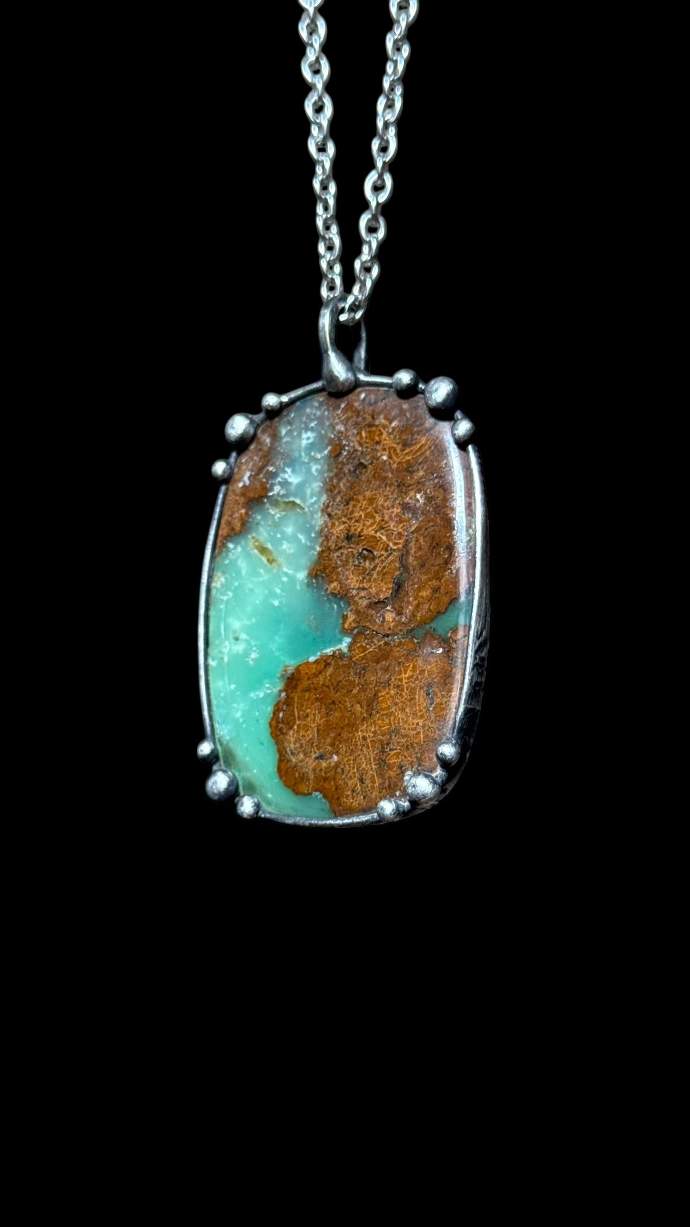 Slyvan | Chrysoprase Necklace