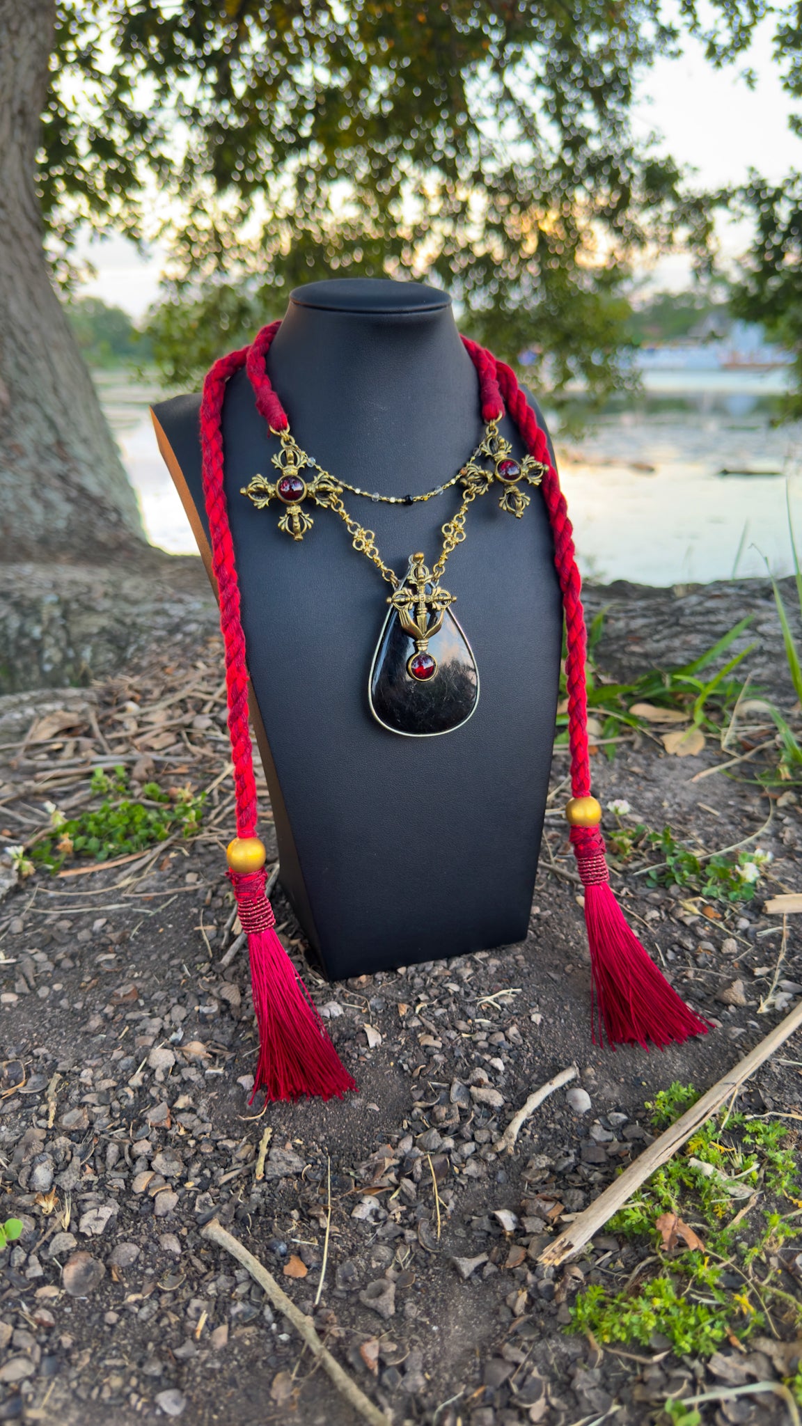 Scarlett  | Garnet Necklace