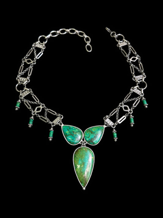 AETHRA | Tibetan Turquoise Necklace