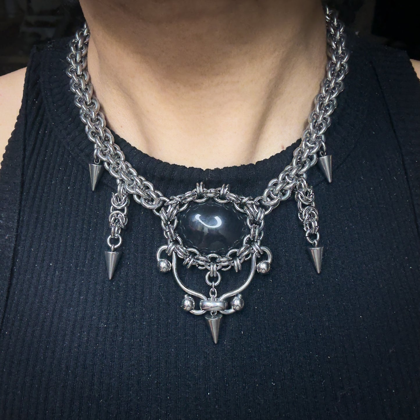 Drusilla | Obsidian Necklace