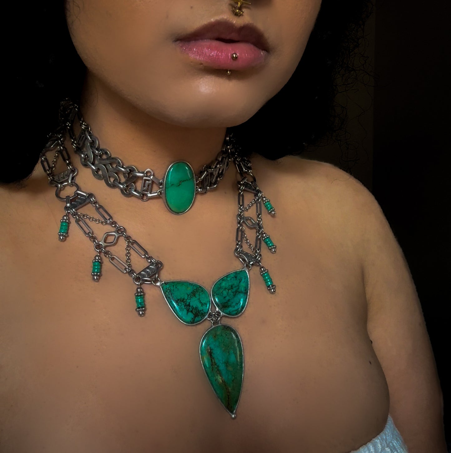 AETHRA | Tibetan Turquoise Necklace