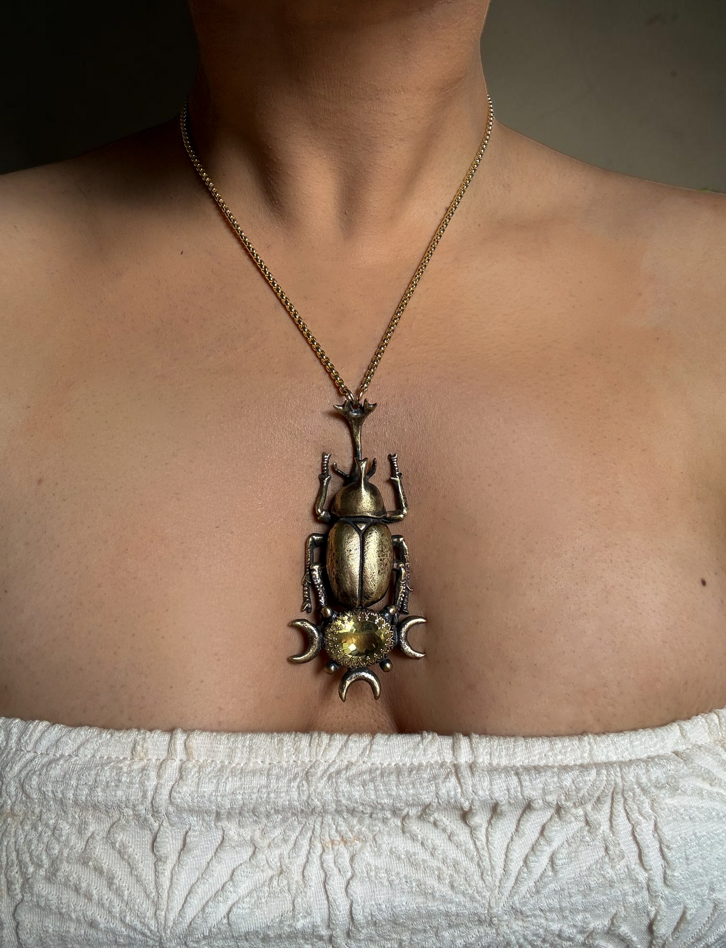 AURIC KHEPER | Citrine Necklace