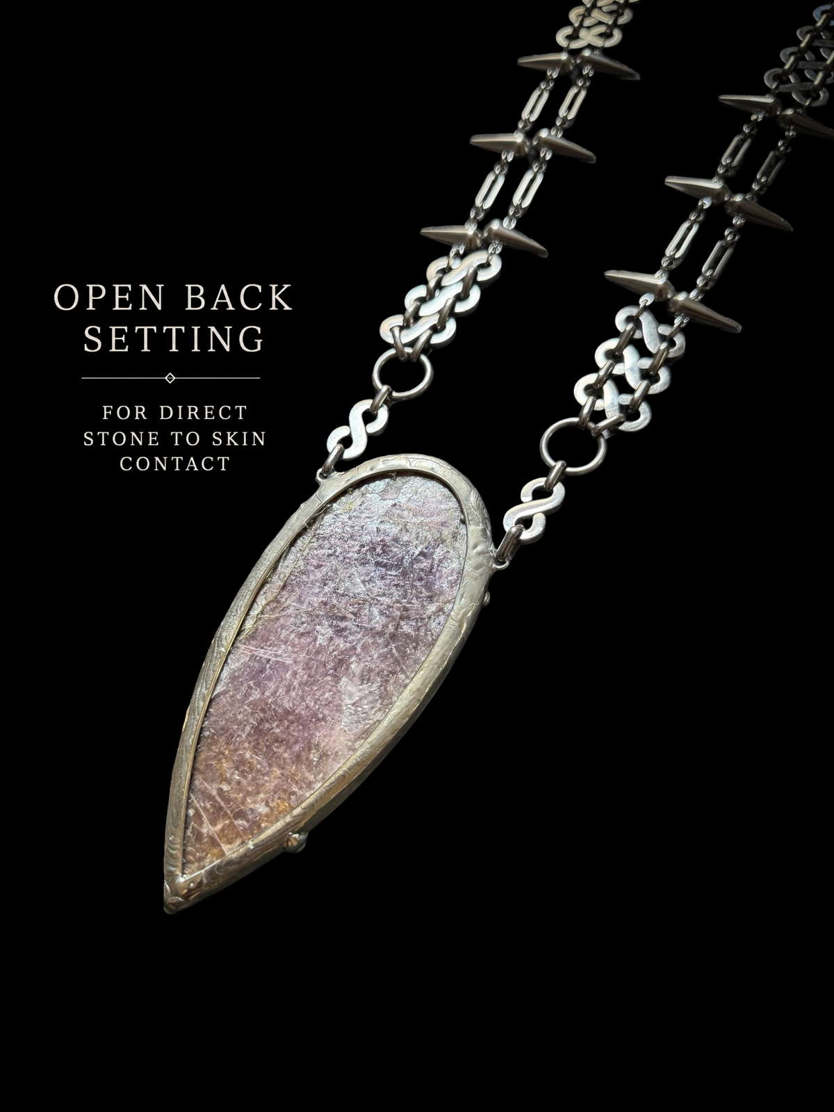 TAMAYURA | Lepidolite Necklace