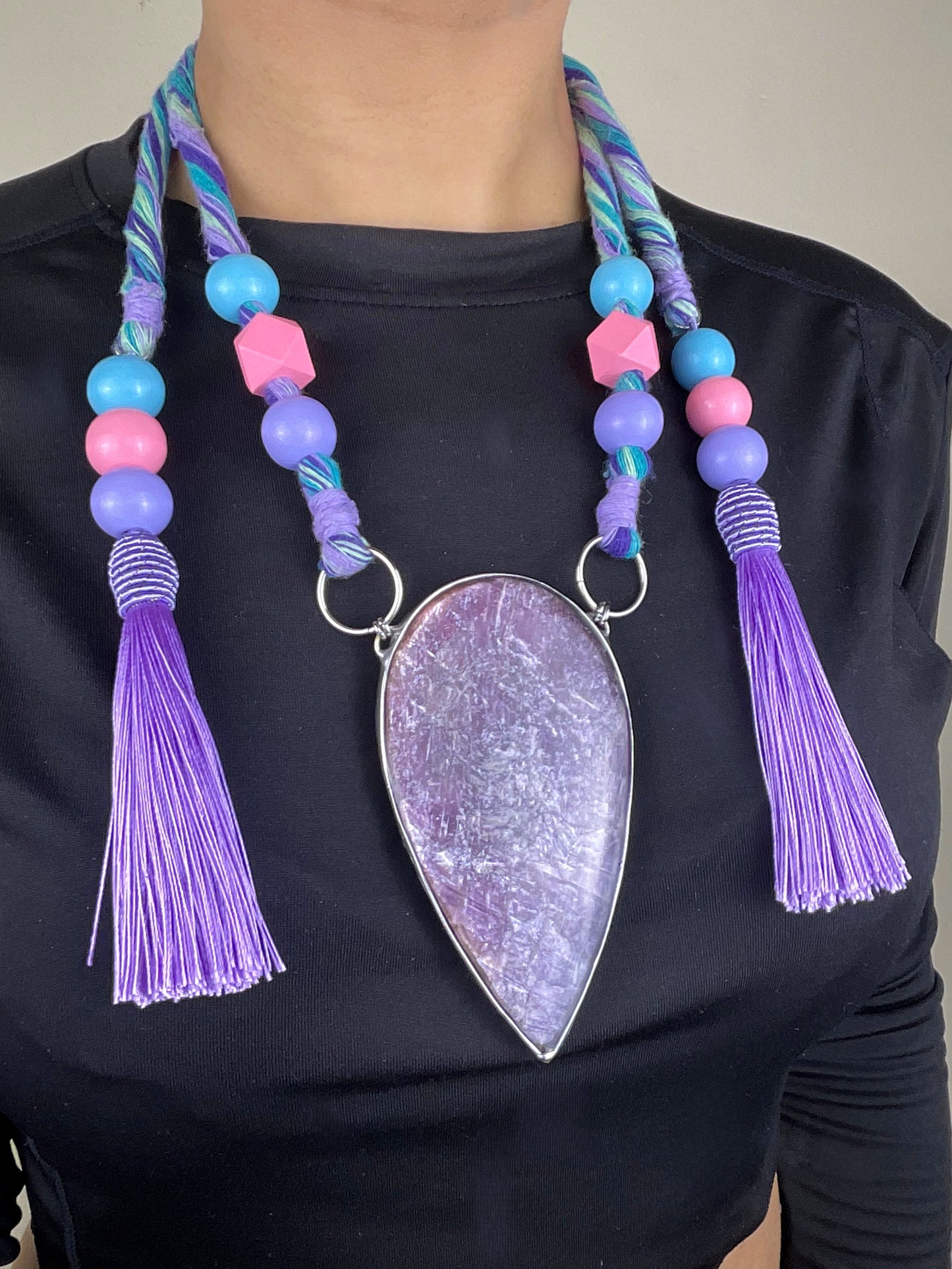 Chaitanya | Lepidolite Necklace