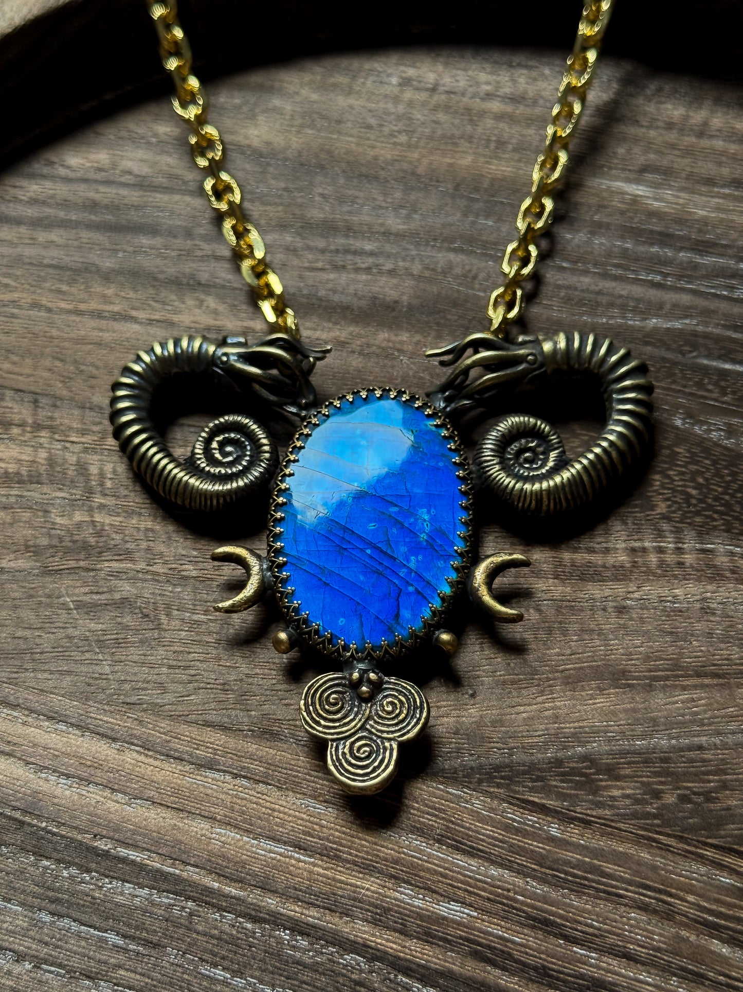 WOMB OF TIDES | Labradorite Necklace