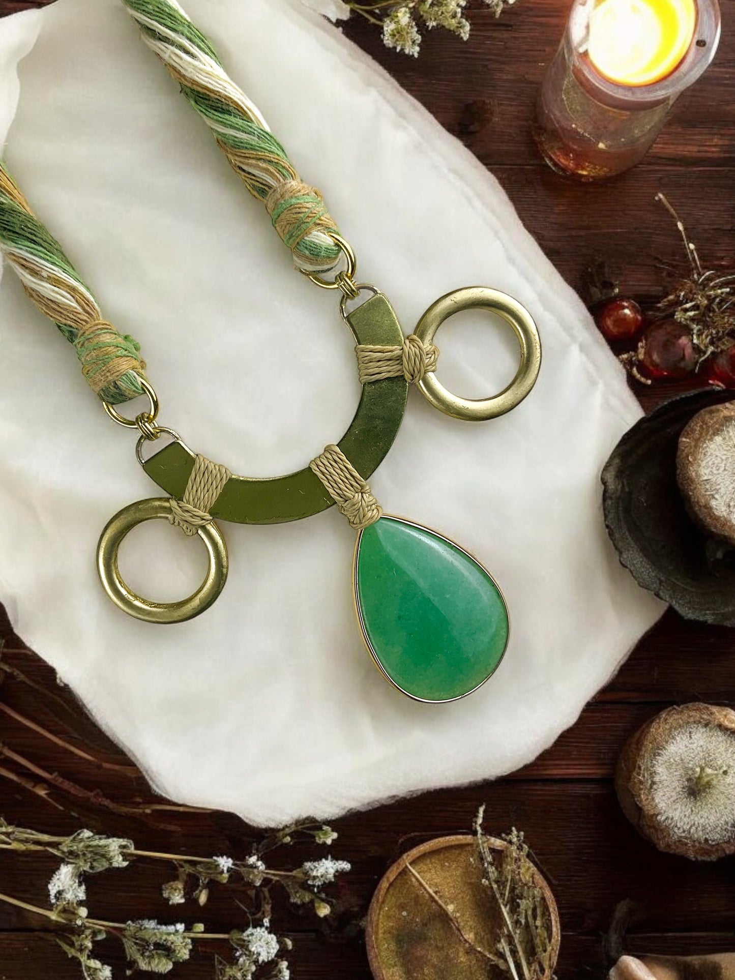 Irmuska | Aventurine Necklace