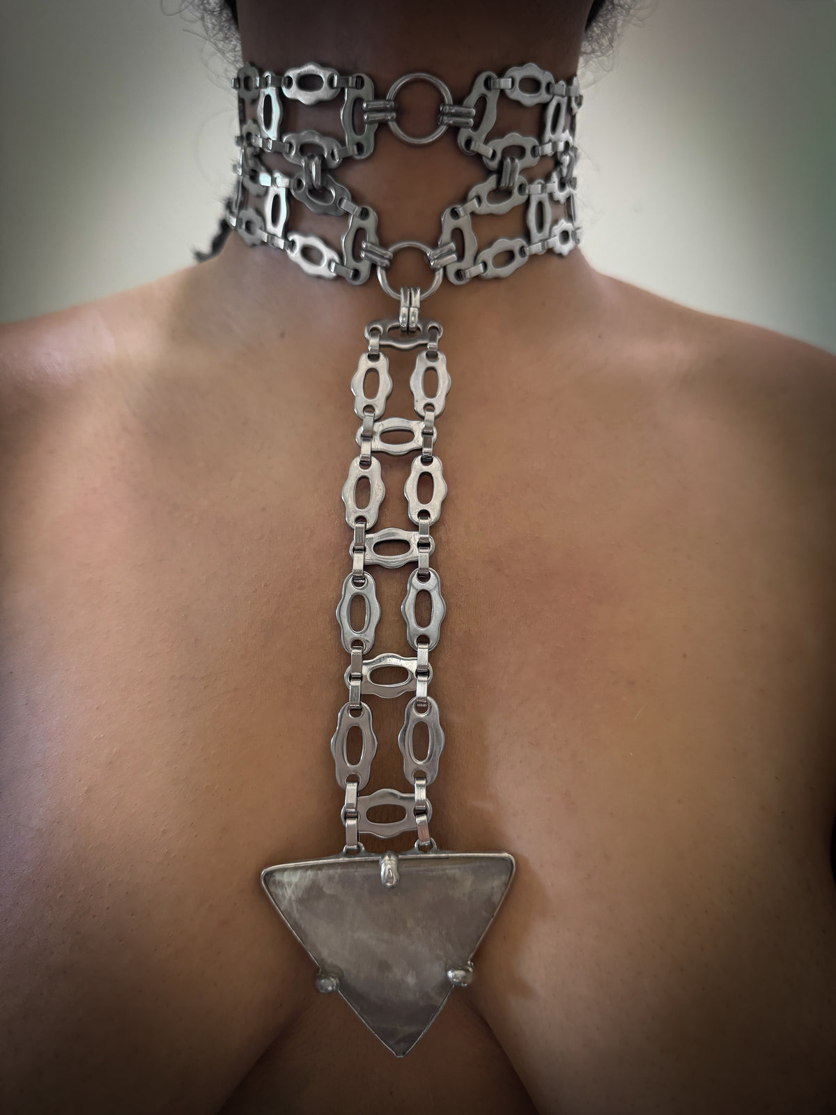 CAPRICCIO | Transformable Rainbow Moonstone Choker