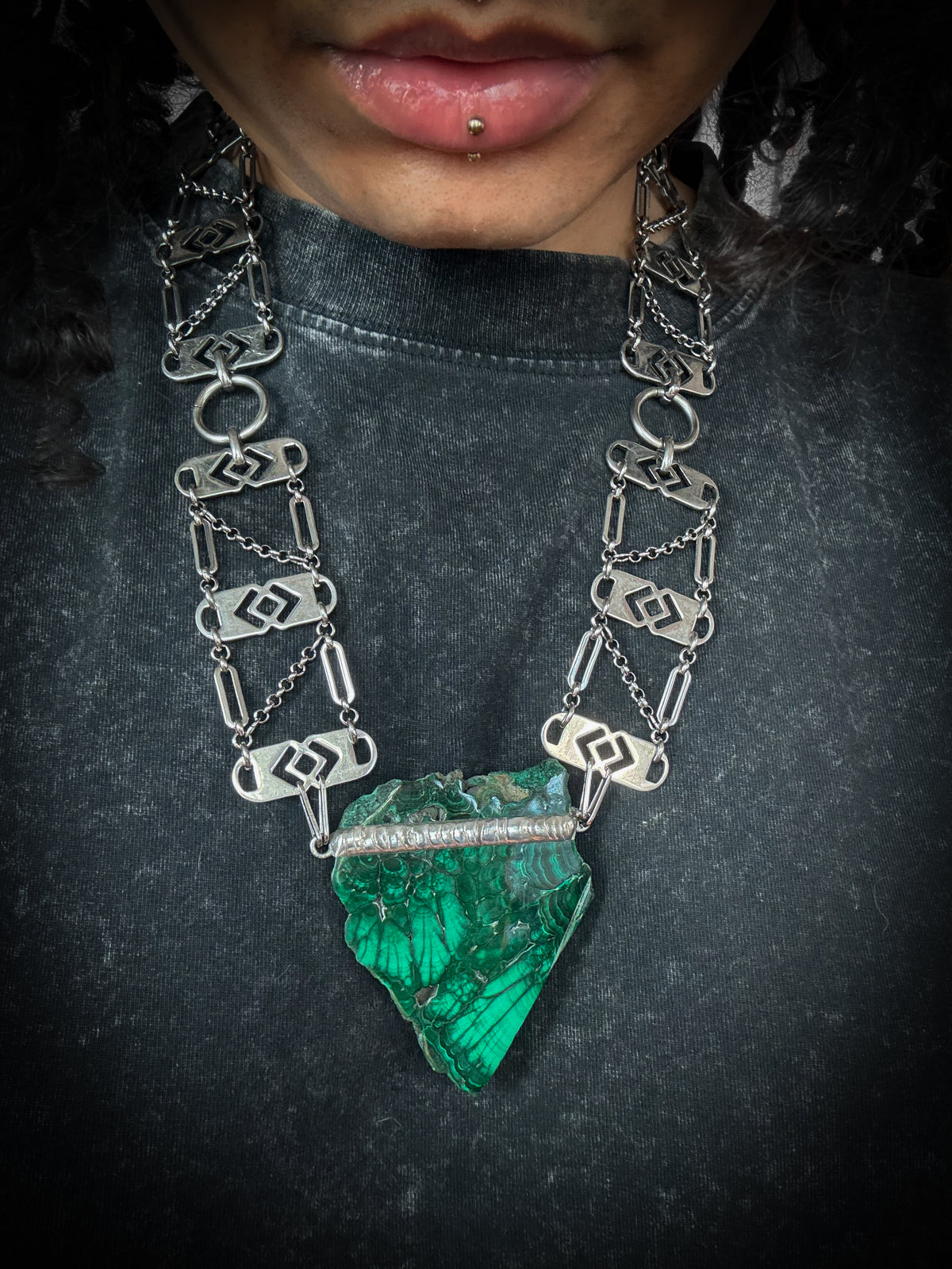 AKMĒ | Malachite Necklace