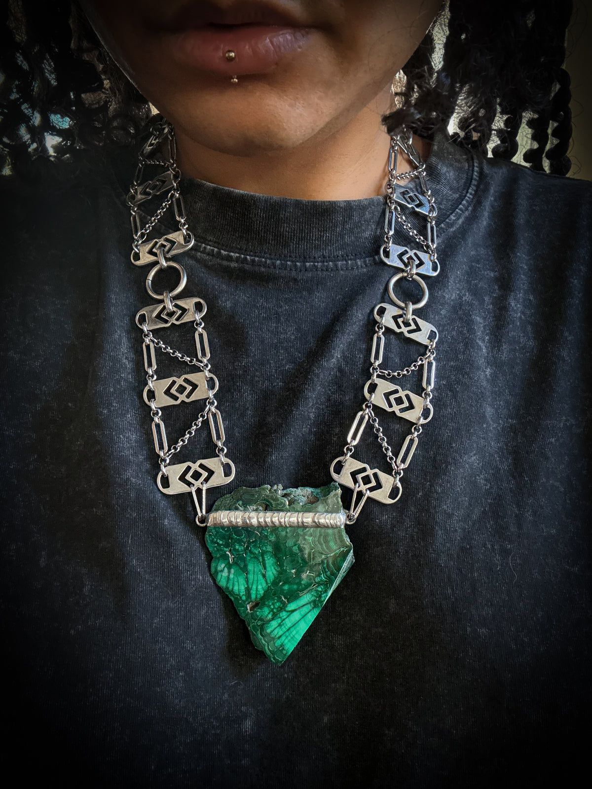 AKMĒ | Malachite Necklace