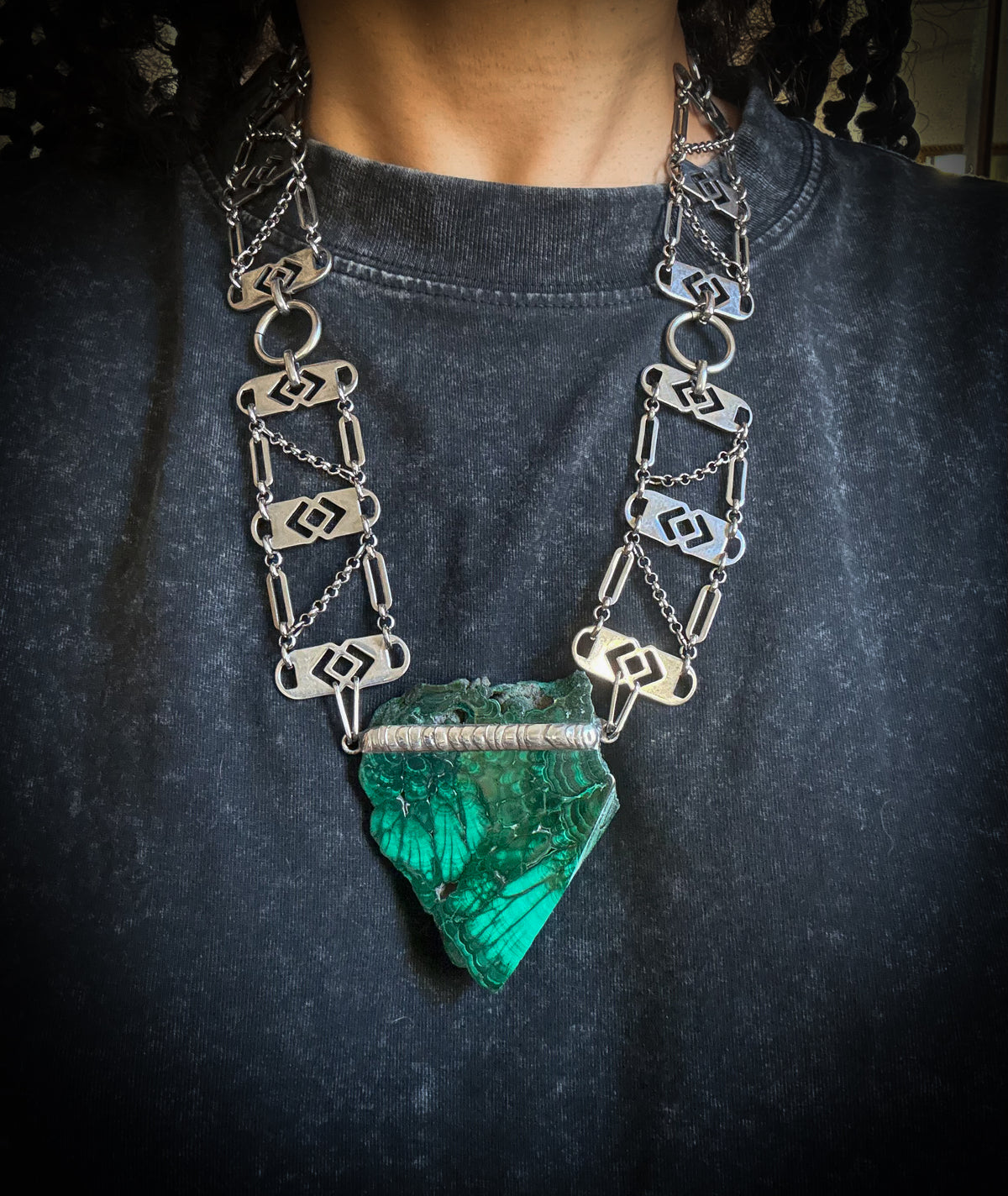 AKMĒ | Malachite Necklace