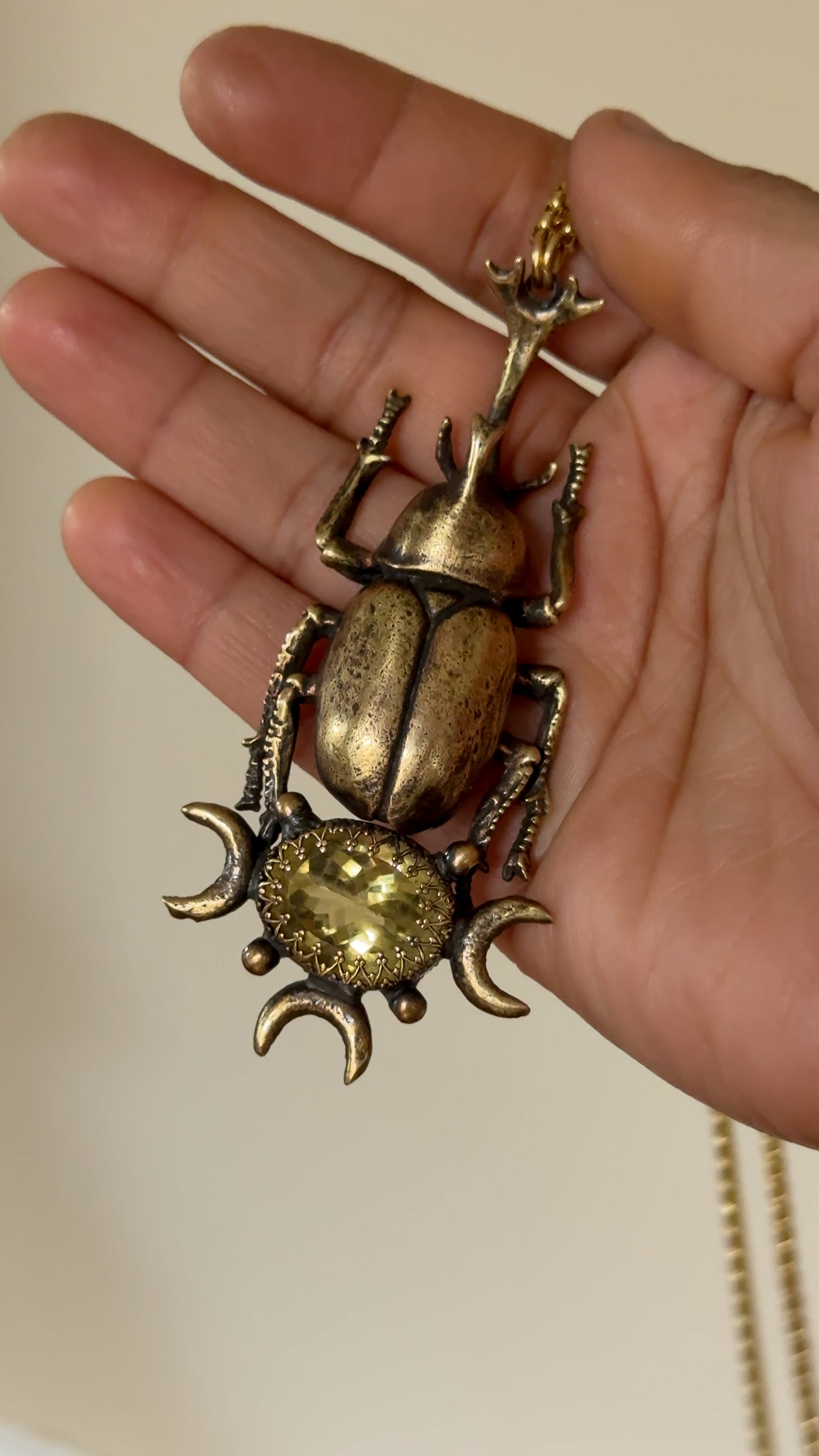 AURIC KHEPER | Citrine Necklace