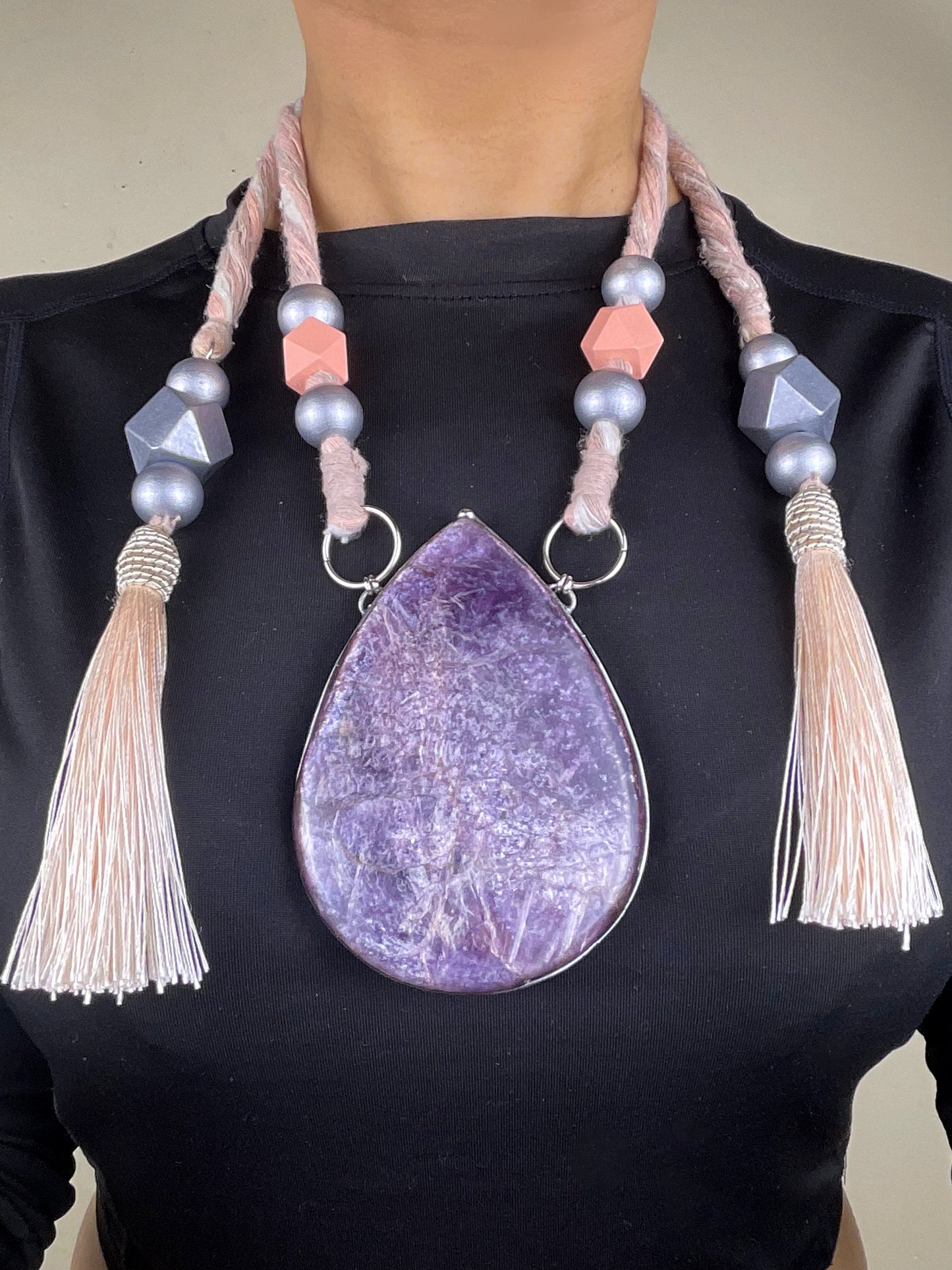 Calliope | Lepidolite Necklace