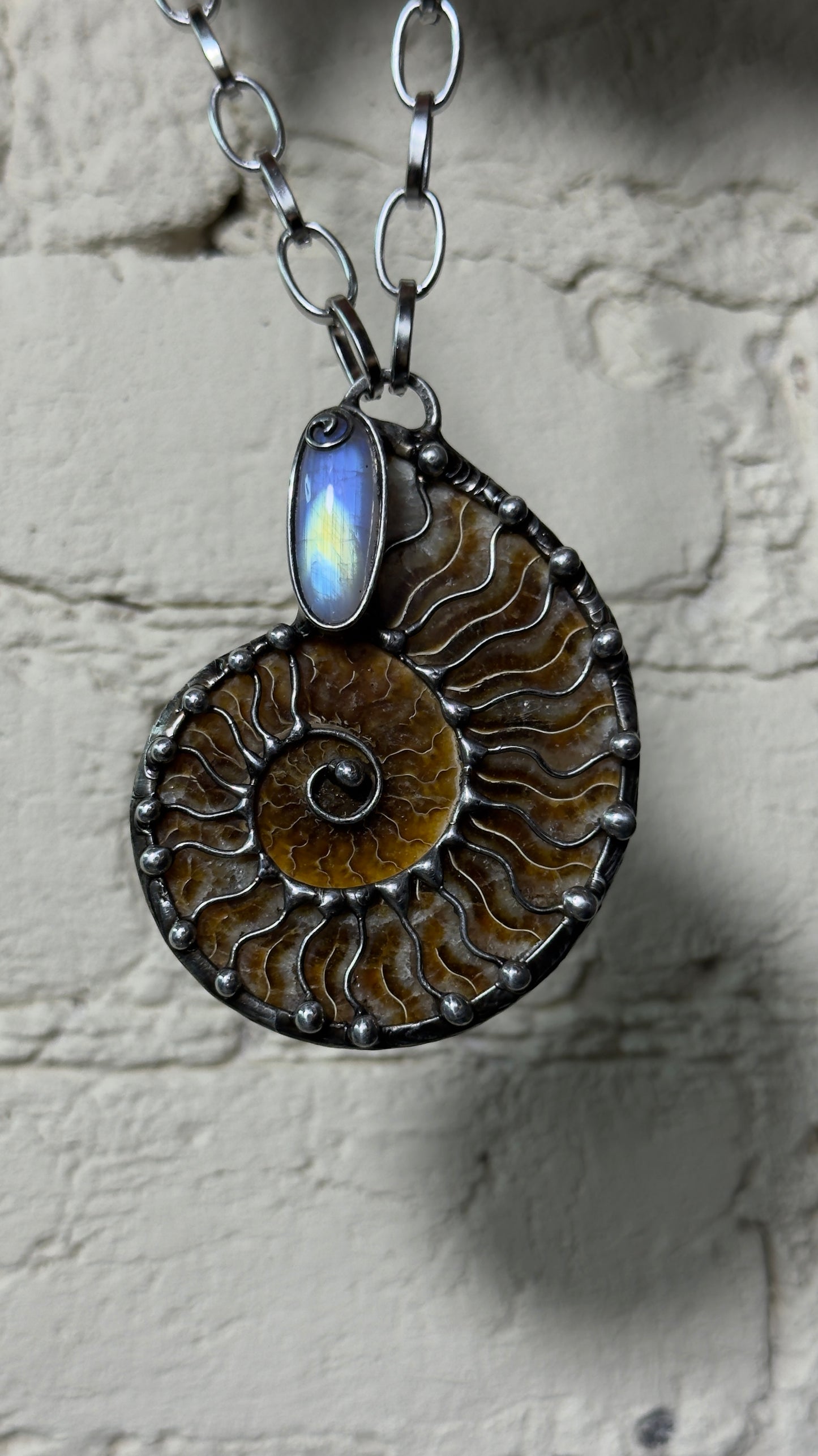 Ananta | Ammonite Necklace