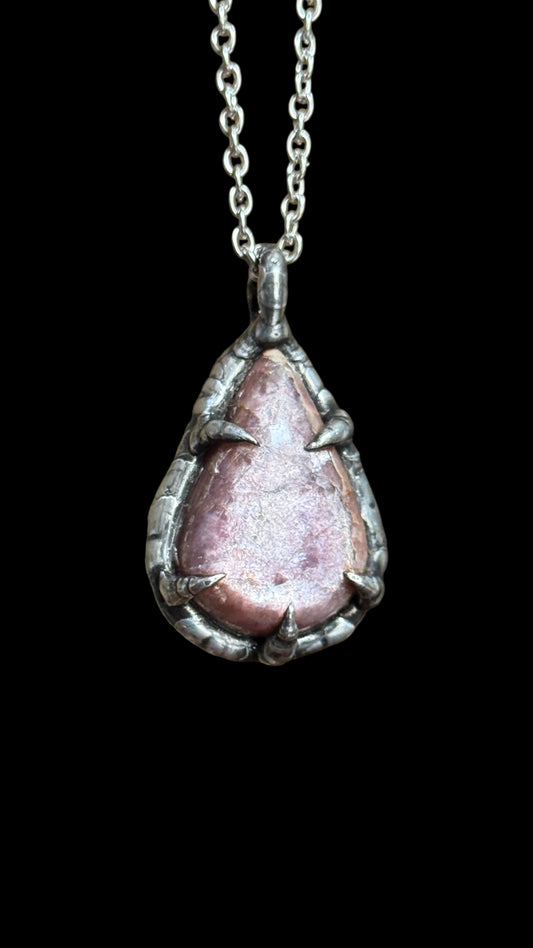 Kaashvi | Lepidolite Necklace