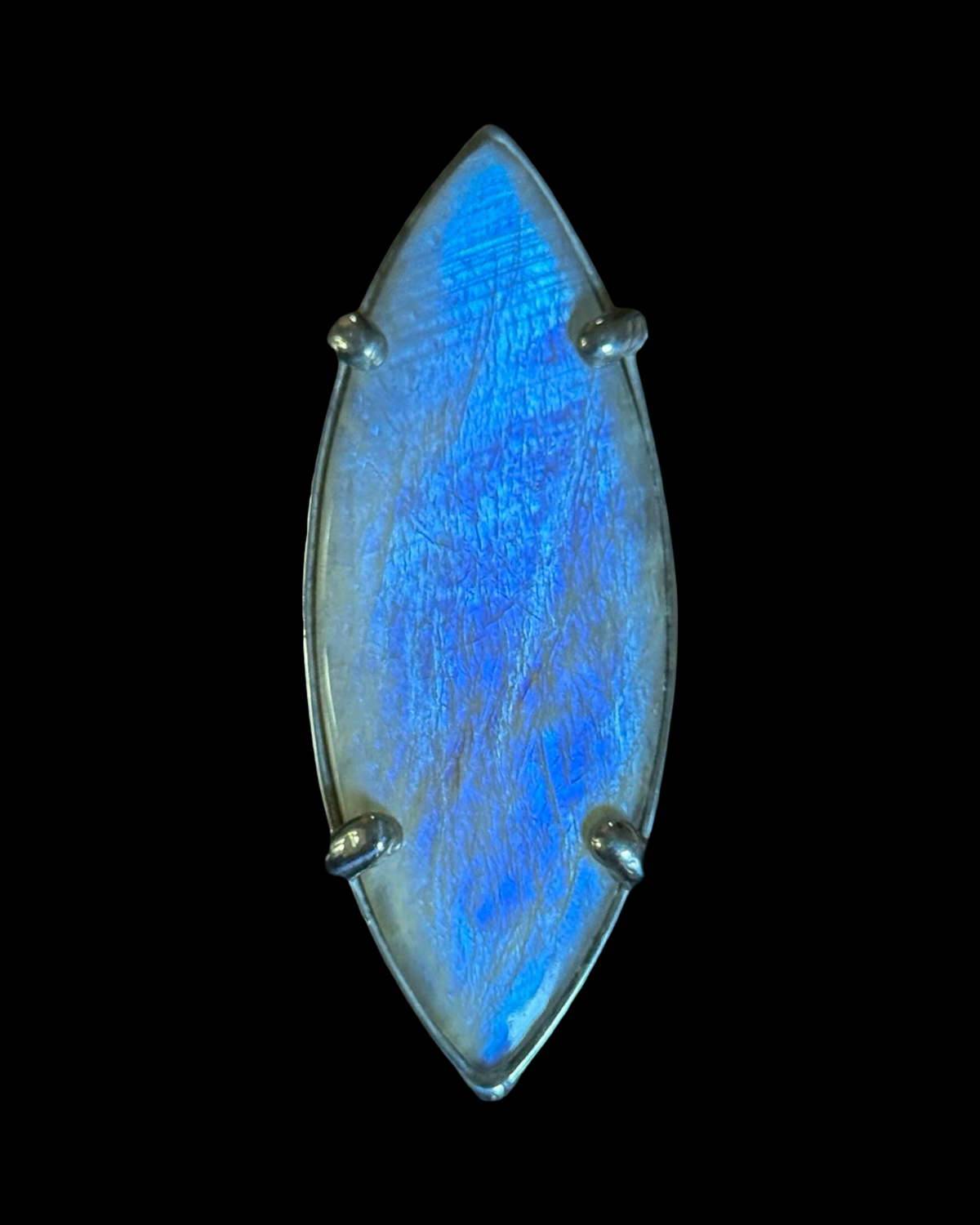 PHASMA | Rainbow Moonstone Adjustable Ring