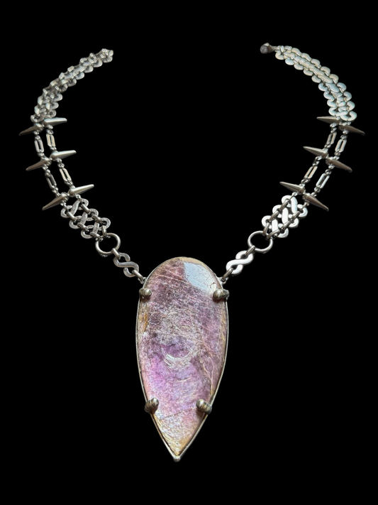 TAMAYURA | Lepidolite Necklace