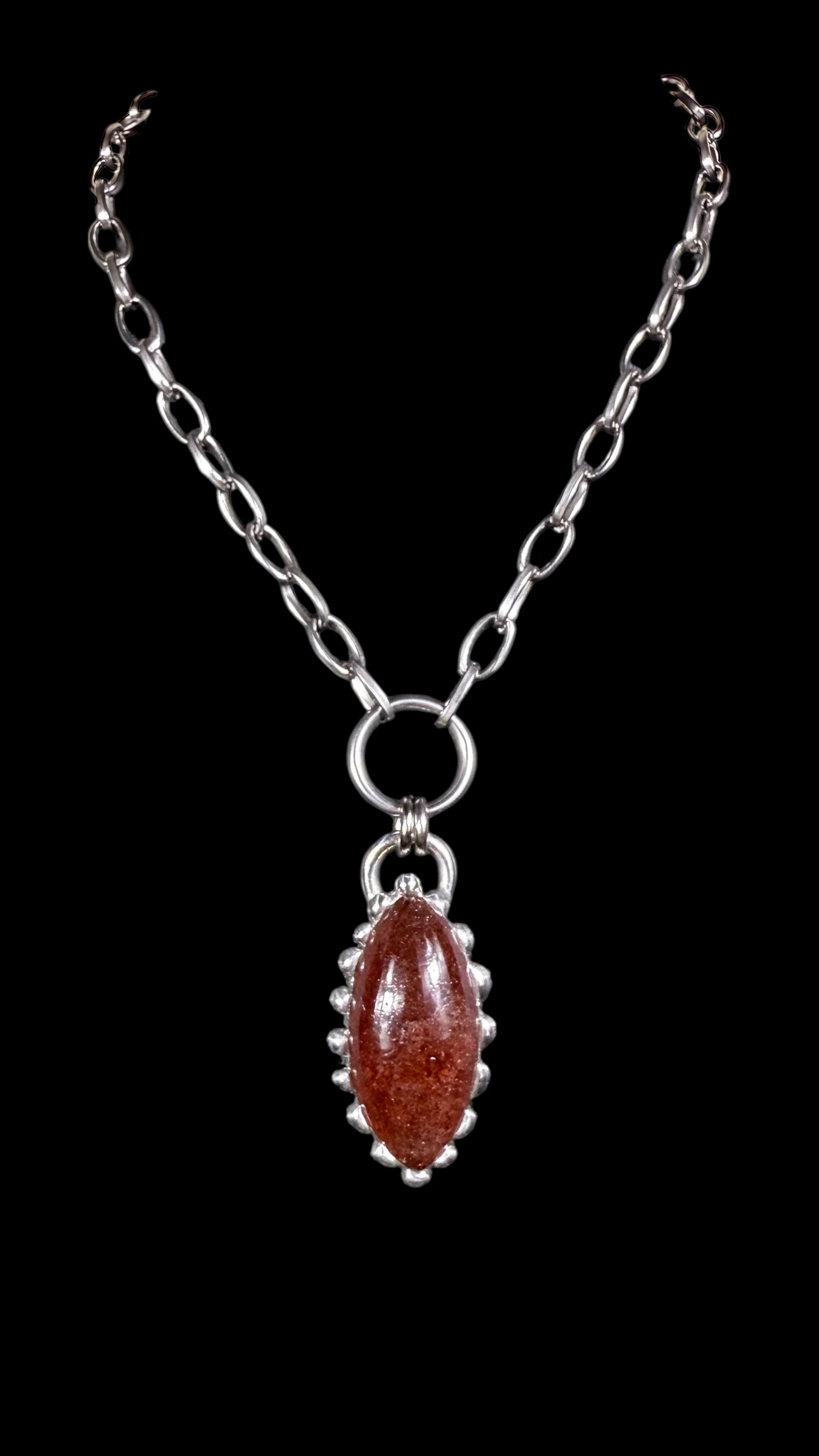 Etana | Cherry Quartz Necklace