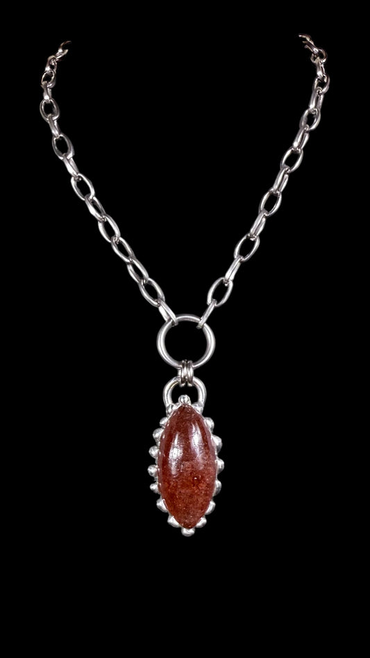 Etana | Cherry Quartz Necklace