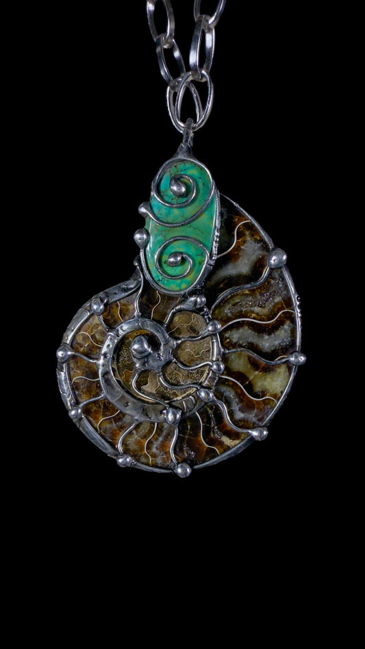 Theophania | Ammonite Necklace