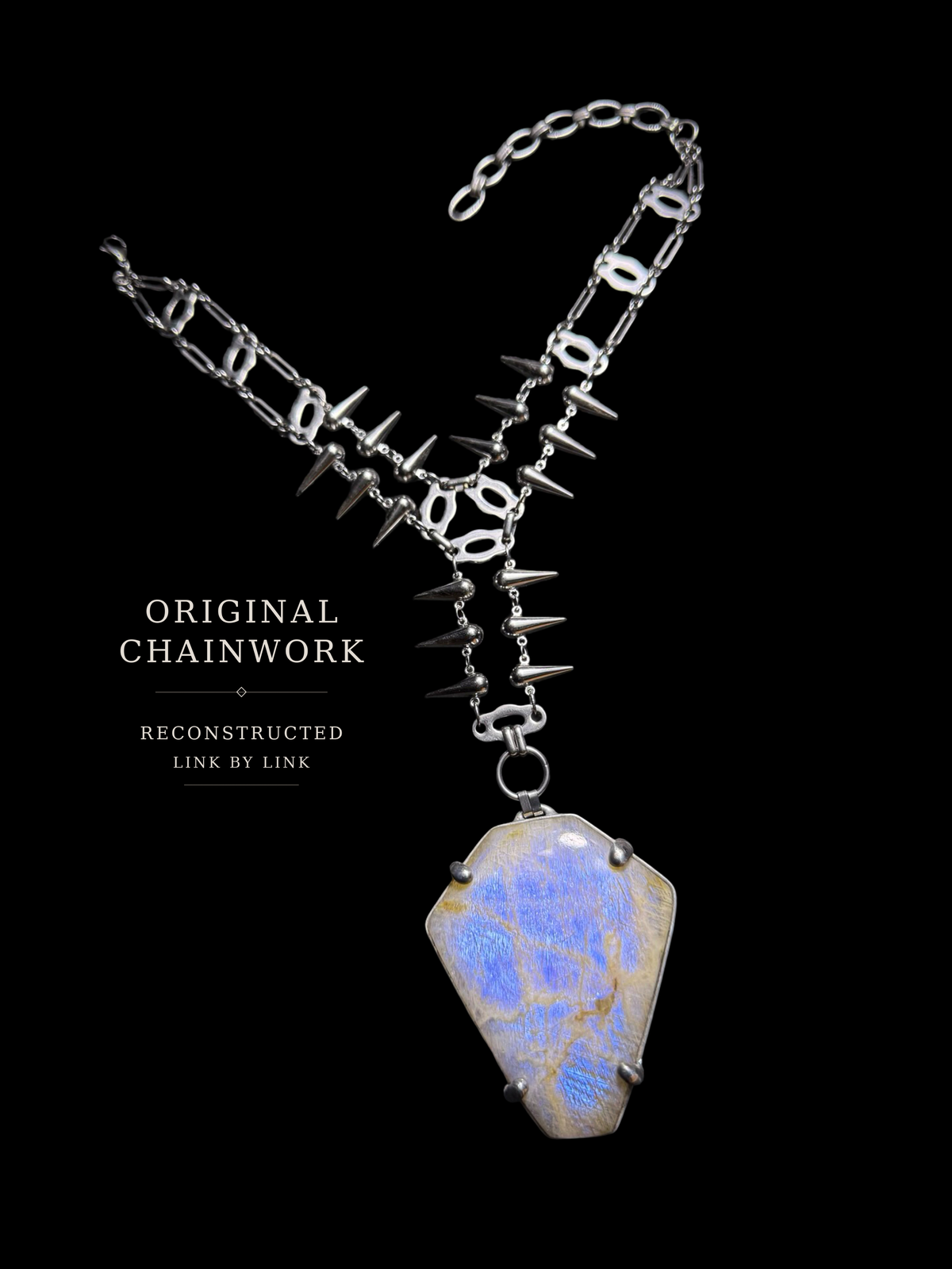 EXUVIAE | Rainbow Moonshine Necklace