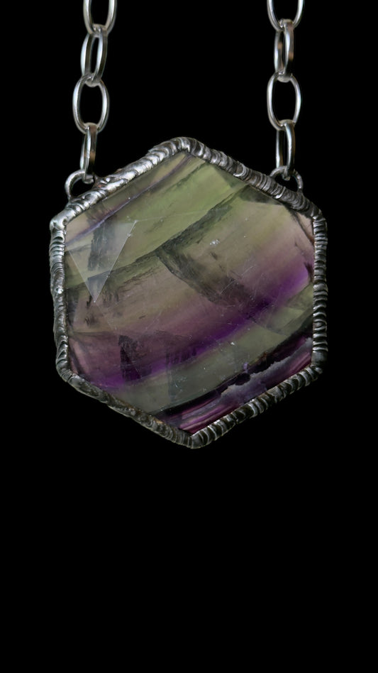 Samya | Fluorite Necklace