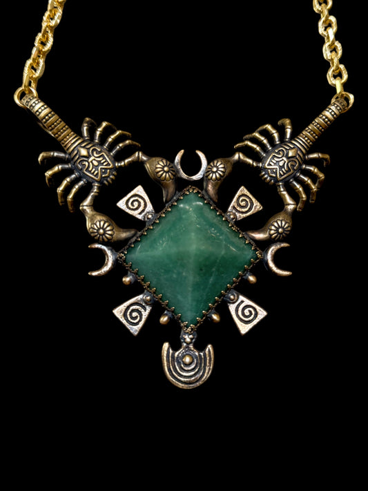 HEART OF IŠḪARA | Aventurine Necklace