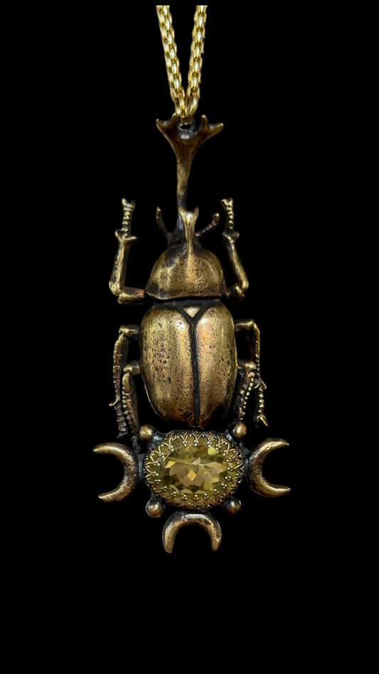 AURIC KHEPER | Citrine Necklace