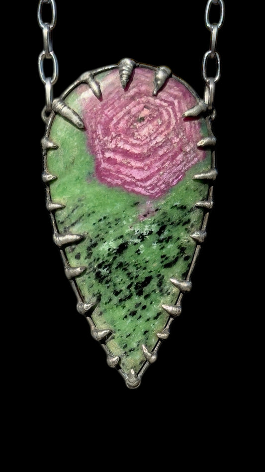 Valerius | Ruby Zoisite Necklace