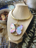 Olivia | Butterfly Collar + Necklace