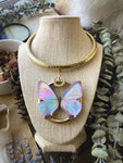 Olivia | Butterfly Collar + Necklace